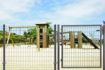 PORTILLON RESIDENTIEL GRIS 7016 1M X H. 1.5M