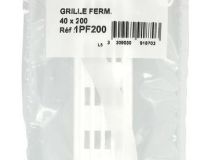 GRILLE MENUISERIE RECTENGULAIRE PLATE USAGE DIV 200 - 1PF200