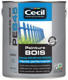 Peinture bois acrylique PE B45 Gris Galet - pot de 0,5L