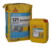 Mortier hydraulique SIKATOP 121 SURFAÇAGE gris kit de 25,2 kg