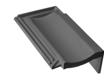 TUILE DE RIVE DROITE FRANCHE COMTE BRUN VIEILLI