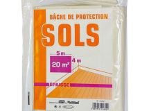 BACHE DE PROTECTION SOL 4X5M EPAISSE S