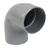 COUDE MALE/FEMELLE 87°30 DIAMETRE 80 GRIS - CR8GT