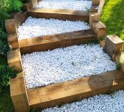 GALET MARBRE BLANC 25/40 filet 20kg