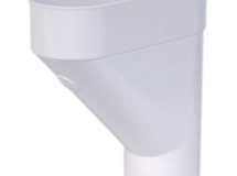 JAMBONNEAU POUR TUBE EAU PLUVIALE TD80 BLANC - JAM80B