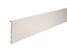 Plinthe prépeint MDF blanc - long. 2440 mm x larg. 133 mm x ep. 22 mm