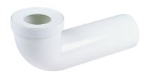 PIPE LONGUE DE WC LG 350 JOINT 85/107 DIAMETRE 100 - 1PIPUNIC