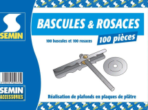 BOITE DE 100 BASCULE ET 100 ROSACE