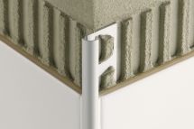 Profilé décoratif pour murs Schlüter®-RONDEC-AE alu naturel anodisé mat H 10 mm L 2,50 m