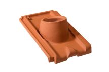 TUILE A DOUILLE D120 LOSANGEE ROUGE