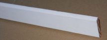 Chant plat prépeint 2 arrondis blanc - long. 2400 mm x larg. 30 mm x ep. 6 mm