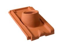 TUILE A DOUILLE D120 LOSANGEE ROUGE