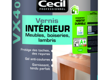 Vernis intérieur VX401 Incolore satiné - pot de 2,5L