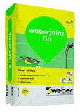Mortier joint WEBERJOINT FIN gris perle sac 25kg