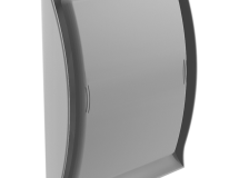 GRILLE DESIGN-TUBE D125 CONFORME A LA REGLEMENTATION GAZ ANTHRACITE - GDT125A