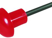 EMBOUT DE SECURITE ROUGE (SAC DE 25)