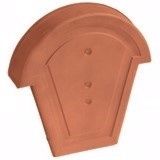 Tuile chatière terre cuite Romane Sans Paysage - long. 33 cm