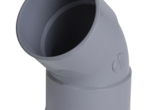 COUDE SIMPLE FEMELLE/FEMELLE 45° DIAMETRE 63 - CL44