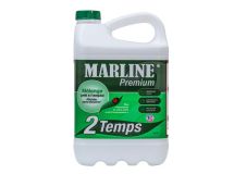 Mélange alkyle sans benzène MARLINE Premium 2T 2,8% en 5 L