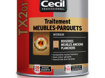 Traitement meubles et parquets TX 201 - pot de 1L