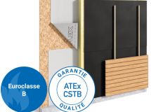 Pare-pluie Delta-FASSADE 20 HPV pour claire-voie 1,5x50m