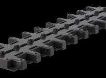 GRILLE PVC LONGUEUR 0,5 M POUR CANIVEAU BAS CAB510AFR POUR CANIVEAU LARGEUR 100 - GDR10AFR