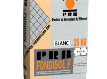 Mortier fibré FONDISOL F blanc sac de 25kg