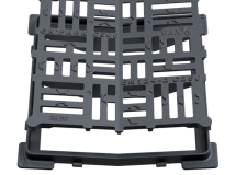 Grille Fonte Concave Avec Cadre 500x500 C250 PMR