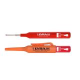 Faiteau courbe de 50 canal 40 & posifix 40/gallo-romane/système stop terre cuite rouge - long. 50 cm x larg. 25 cm