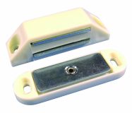 Loqueteau magnétique 5 / 6 kg Strauss Vonderweidt - Blanc - Vendu par 1