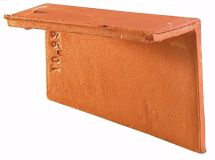 Tuile à douille terre cuite Canal S Paysage - long. 48 cm x larg. 28 cm