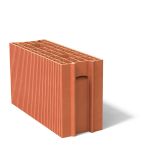 Brique de mur terre cuite BGV'UNO - long. 57cm x larg. 20cm x haut. 31,4cm