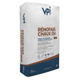 Enduit de parement RÉNOPASS CHAUX GM sac de 25kg