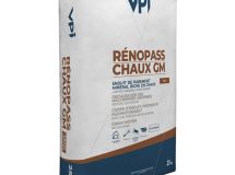Enduit de parement RÉNOPASS CHAUX GM sac de 25kg