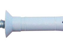 Cheville à frapper en nylon tête fraisée - TAP-VIS - diam. 8 mm x long. 100 mm - Boîte de 50