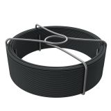 FIL D´ATTACHE PLASTIFIÉ GRIS 7016 1,10/1,5MM BOBINOT 50M