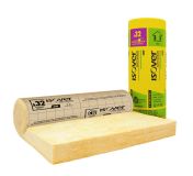 Rouleau en laine de verre GR 32 Roulé Revêtu Kraft - long. 2,7m x larg. 1,2m x ep. 100mm - R = 3,15