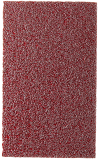 LOT 10PCS S-VRAC PATINS VELCRO 72X123 MM. CORINDON GR 120