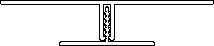 Raccord clipsable pour bardage longueur 6 ml blanc signalisation 3