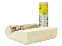 Rouleau de laine de verre IBR Revêtu Kraft - long. 2m x larg. 1,2m x ep. 400mm - R = 10,00