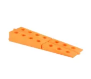 Lot de 25 cales crantées 170 mm pour terrasse