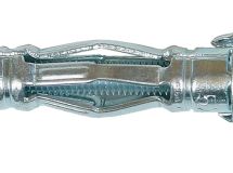 Cheville à expansion en acier zingué - BRIK - avec vis diam. 10 mm x long. 52 mm - Boîte de 100