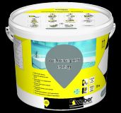 Colle et joint époxy facile WEBEREPOX EASY gris ciment seau 5kg