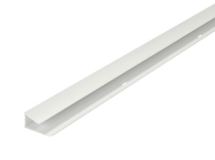 PROFILE FINITION PETIT RECOUVREMENT 4 METRE BLANC - PFPR4B