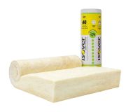 Rouleau de laine de verre IBR Nu - long. 8m x larg. 1,2m x ep. 100mm - R = 2,50