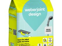 Mortier de jointoiement décoratif WEBERJOINT DESIGN E03 beige pierre sac 5kg