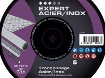 DISQ. TRONC EXPERT ACIER INOX D.115 x 1.6 x 22,23