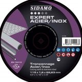 DISQ. TRONC EXPERT ACIER INOX D.115 x 1.6 x 22,23