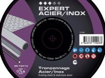 DISQ. TRONC EXPERT ACIER INOX D.115 x 1.6 x 22,23