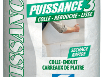 Colle enduit pour carreaux de platre PUISSANCE 3 sac 25kg